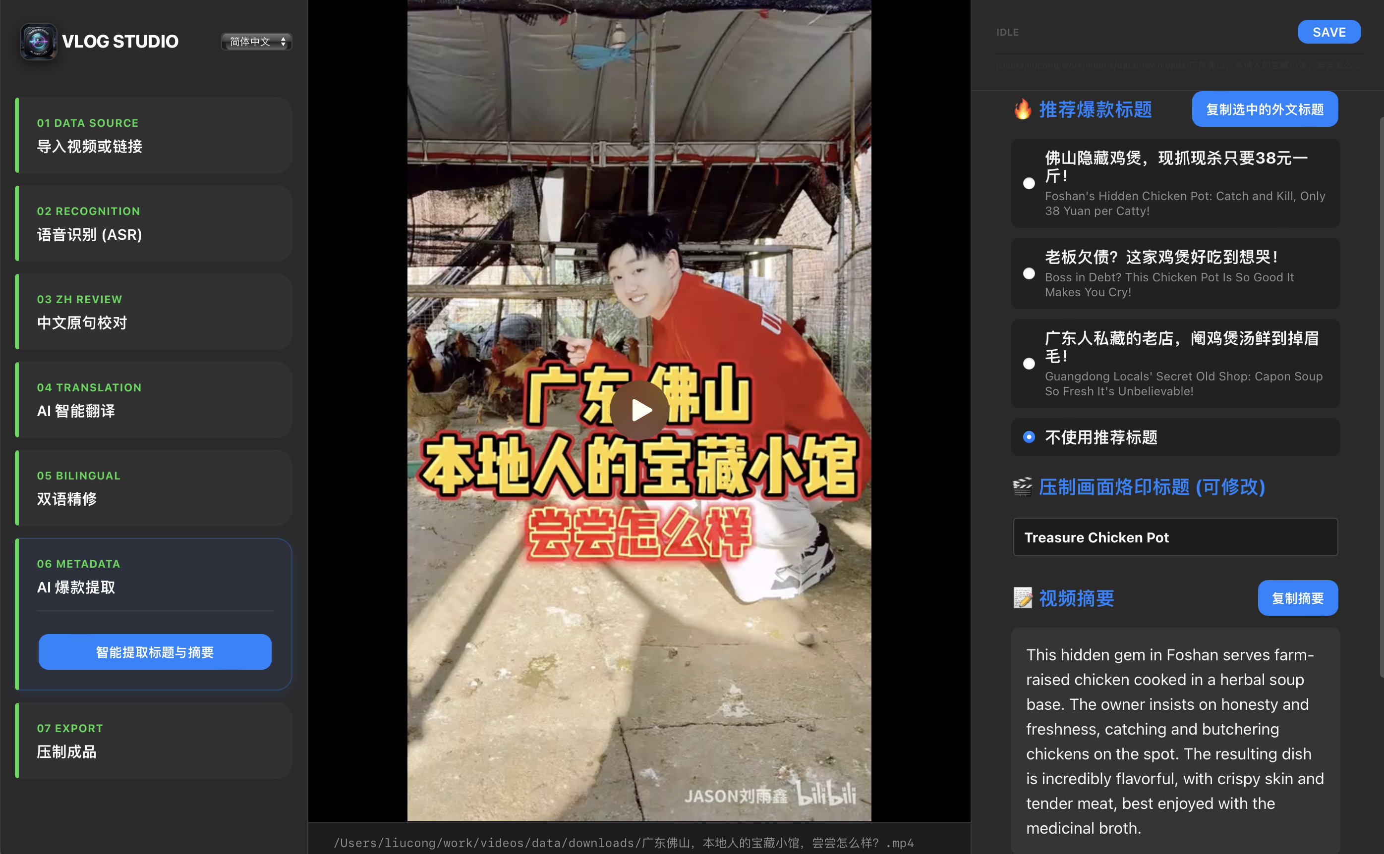 全网视频一键极速抓取